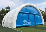 15m X 15m White N Blue Large Airtight Inflatable Wedding Party Tent With Best