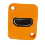 HDMI RJ45 Panel Mount Connector Female To Female Straight Through