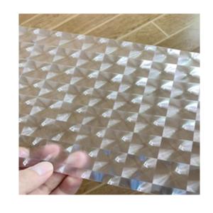 China Customizable Transparent 3D Lens Film In Plastic Film With Blow Molding Processing factory