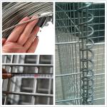 100*100*100 Aperture Garden Gabion Cage Decorative Welded Mesh Box with