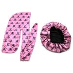 Luxury Famous Hair Accessories Bonnet Durag Set