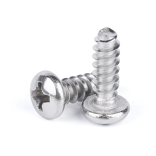 Titanium Coating GB845 for Bicycle Round Head Cross Recessed Self-Drilling Screw Support Customized Service