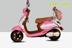 500 Watt Electric Pedal Moped Scooter For Adults 38km/H 79Kgs