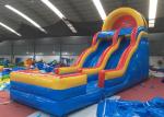 Durable Kids Blow Up Water Slide / Eco - Friendly Portable Inflatable Water
