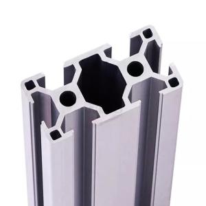 China 6060 6063 Aluminium Door Extrusion Profile For Kitchen Cabinet Windows factory