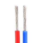 UL3135 Battery Silicone Flexible Cable , Anti Corrosion 12 AWG Black Wire