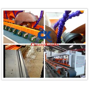 Automatic Marble Tiles Skirting Stare Step Polishing Machine Deep Processing