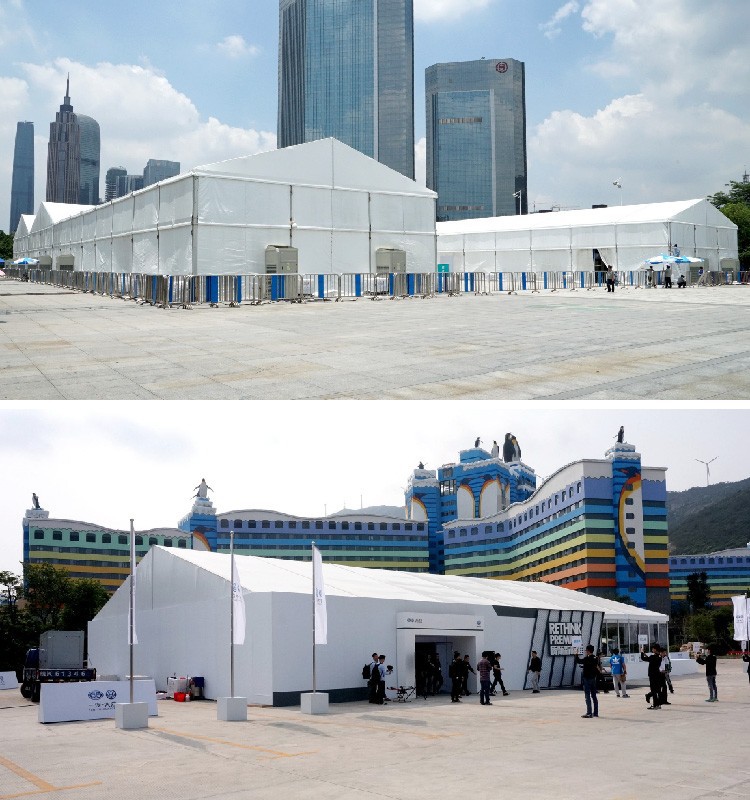 Large 30 x 40 Exhibition Tent for Auto Show