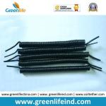 Semi-finished Black Spring Spiral Coil Cables Custom 40MM Length 50MM Lines on