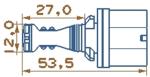CREE-XBD*4 880 Fog Lamp