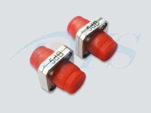 China 300Mw Optical Power FC Red Fiber Optic Attenuator For CATV Systems factory