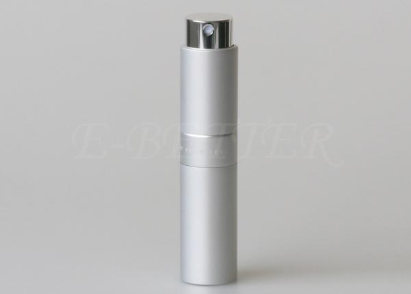 Round Metal 5ml Refillable Twist And Spritz Atomiser Travel Perfume Bottle