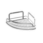 Stylish Metal Bathroom Organizer Suction Cup Iron Wire Rack Stainless Steel No