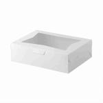 CMYK printing Food Grade Kraft Paper Bakery Paper Box For Doughnut Cake