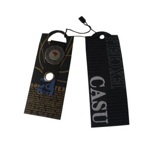 China Printed Biodegradable Clothing Tags Creative Paper Cardboard Clothing Tags Supplier on sale