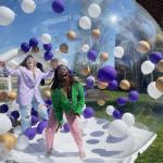 Transparent Kids Balloons Inflatable Bubble House For Party Fun House Clear