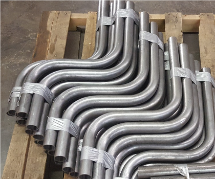 China Seamless Steel Pipe Bending Service ASTM A106 API 5L DIN 17175 on sale