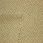 Durable Velour Upholstery Fabric Burnout Pattern Unique Design For Garment