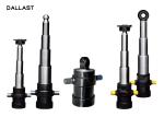Single Acting Multi Stage Telescopic Hydraulic Cylinder Anti Rust Painting