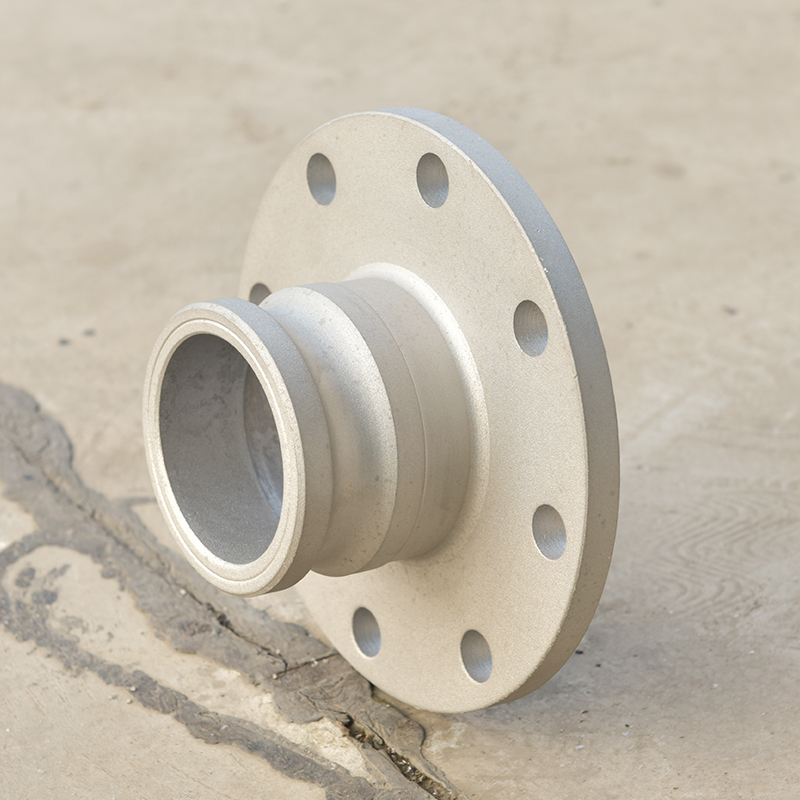 Aluminum Alloy Round Flange Male End for Heavy Duty Pressure Tanker Truck in Industrial Environments