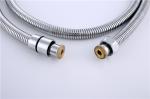 Chrome Bathtub Shower Faucet Sets Fine Overhead Dense Rain Adjustable Height