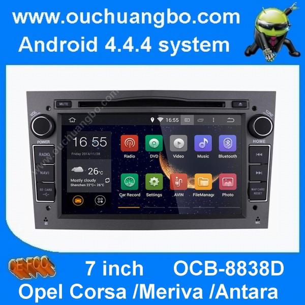 Ouchuangbo android 4.4 Opel Astra Vectra Antara audio DVD navi gray capacitive