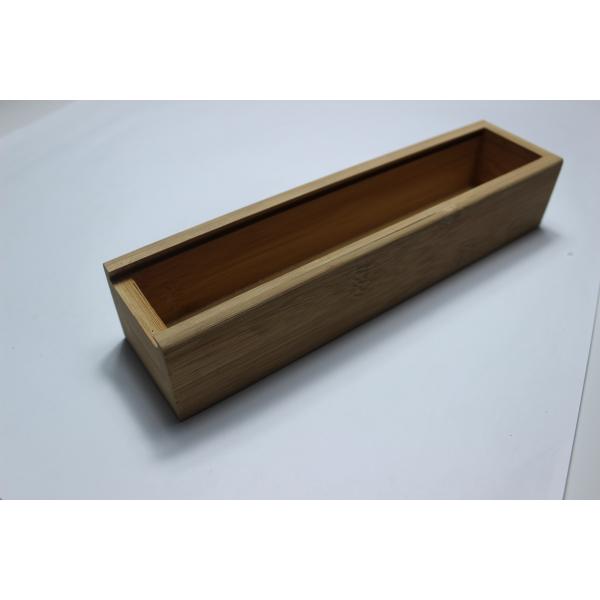 Sliding Top Rectangle Solid Wood Bamboo Gift Box, China Handmade Wooden Tool Boxes Suppliers