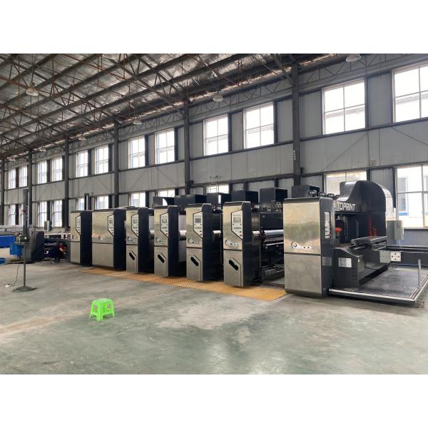 Computer Control Toprint Flexo Printer Slotter RDC Vacuum Transfer Slotter