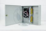 Intdoor wall mounted 12 / 24 ports fiber optic terminal distribution box