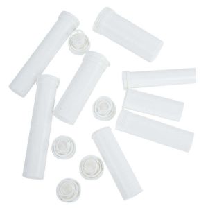 White Effervescent Tablet Bottle Logo Tube With Cap Print Color 6 Colors MAX