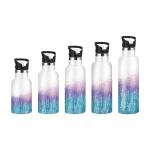 Vacuum Insulated Stainless Steel Sports Bottle 17 Oz Lightweight BPA Free Non