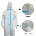 Customized Request CE Type 4 5 6 Isolation Coveralls For Direct Sale