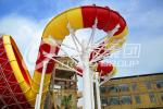 Fiberglass Commercial Adult Water Slide / Tornado Water Slides For Aqua Park