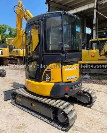 3000 KG Second Hand Komatsu PC30 Used Excavator with Original Valve in Good Condition