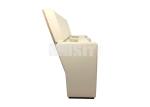 Auto Return Spring Padded Church Chairs With Alu Alloy Leg
