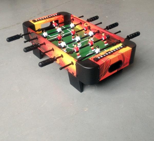 Colorful Design Toy Mini Game Table MDF Kids Soccer Table With Big Plastic