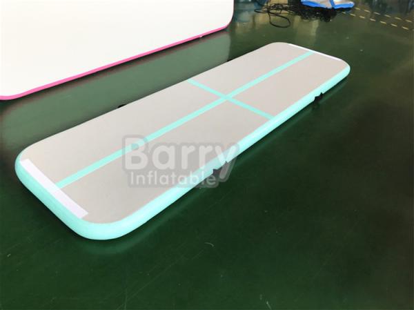 Home Inflatable Air Track Tumbling Gymnastics Mats / Customized PVC Sport Air