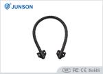 Black Stainless Steel Armored Cable Door Loop for Wire Protection