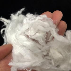 China Super A Grade Viscose Staple Fiber , Flame Retardant Fiber 5D×64mm factory