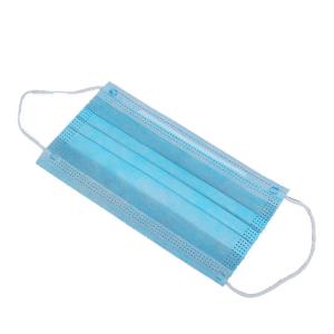 China 3 Ply Non Woven Protective Face Mask / One Time Anti Pollution Mask factory