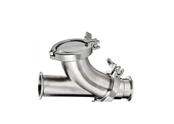 Y - Ball 2 Inch SS Check Valve Two Piece Hygienic Check Valve For Pharmaceutical