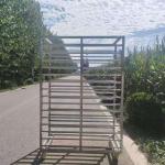 Customizable Number Of Layers Metal Tray Trolley For Bakery Fast Food Blast