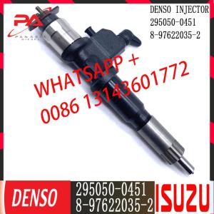 China DENSO ISUZU Diesel Common Rail Injector 295050-0451 8-97622035-2 factory
