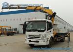 8000KG Foton Knuckle Boom Crane Mounted Truck 4 X 2 YC4E140-33 Engine