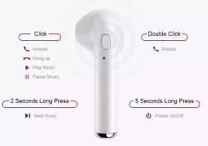 China Magnetic Pop Up Iphone V5. 0 Sports Bluetooth Headphones factory