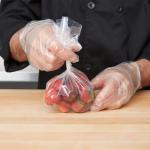 Clear Colour​ Commercial Food Bags Gravure Printing 4" X 2" X 10" Size