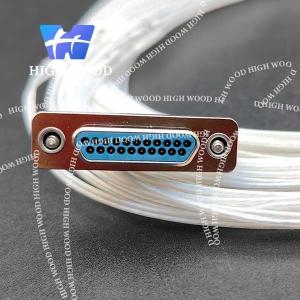 China J30J SERIES MICRO-D Rectangular Connectors, J30J-21TJL -1000 Length1000mm factory
