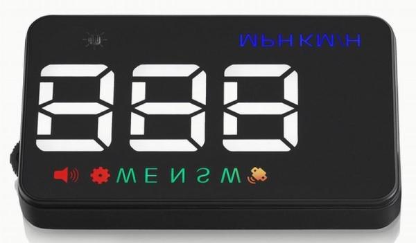 Ouchuangbo HUD 3.5 inch Car Head Up Display Windshield Projector Speedometer