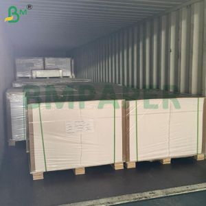 250gsm 300gsm Coated 1 Side White Blister Cardboard FBB For Battery Packaging 61x86cm