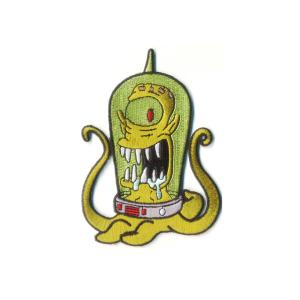 China Horror Monster Patches Custom Logo Applique Iron On Embroidered Patch Diy Jacket factory